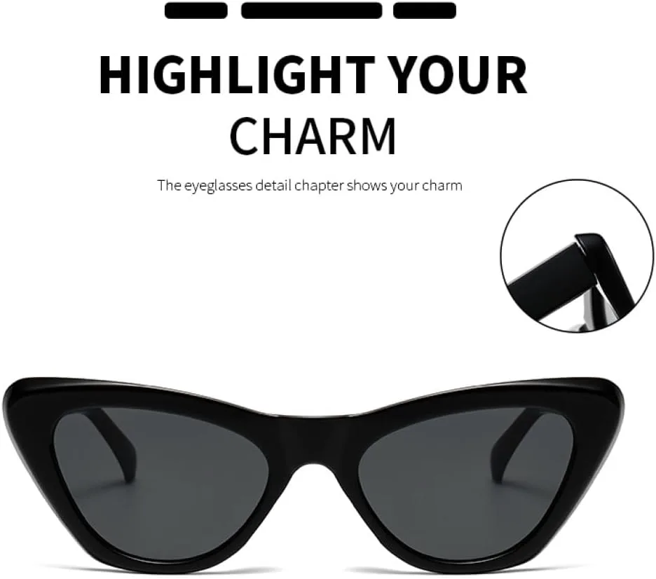 Винтажные солнцезащитные очки «кошачий глаз» для женщин, ретро-солнцезащитные очки, женские, черные с оранжевым оттенком, модные конфетные цвета MTZJH, Wine Red
Винтажные солнцезащитные очки «кошачий глаз» для женщин, ретро-солнцезащитные очки, женские, черные с оранжевым оттенком, модные конфетные цвета MTZJH, Wine Red