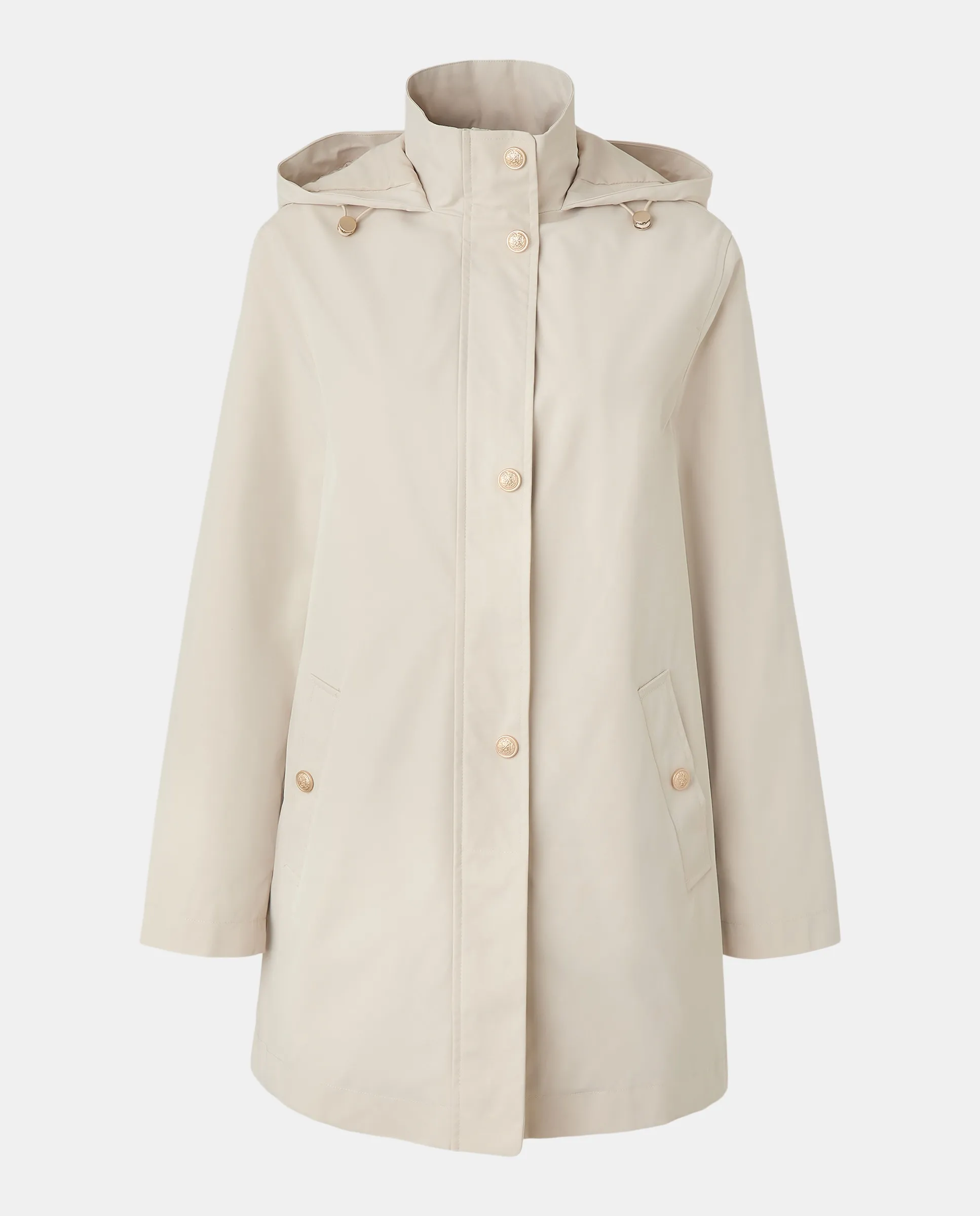 Женский плащ с золотой пуговицей Easy Wear, серый
Женский плащ с золотой пуговицей Easy Wear, серый