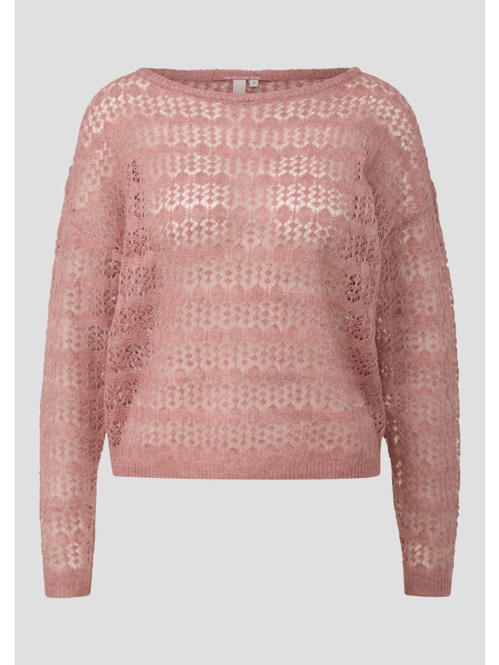 Вязаный свитер цвета 4418_старая роза QS
Вязаный свитер цвета 4418_старая роза QS