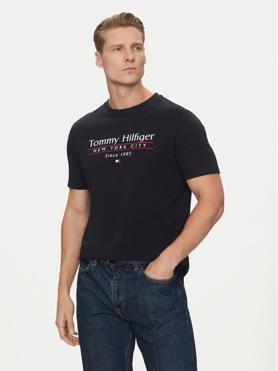 Футболка regular fit Center Stack MW0MW38621 Tommy Hilfiger, синий
Футболка regular fit Center Stack MW0MW38621 Tommy Hilfiger, синий