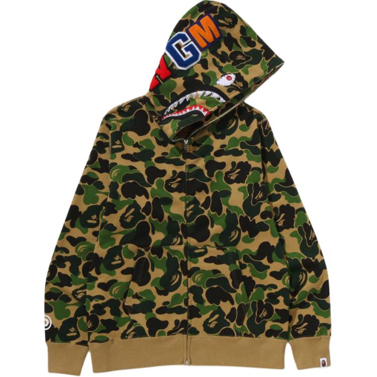 Bape Abc Camo Crystal Stone Shark худи на молнии A BATHING APE, зеленый
Bape Abc Camo Crystal Stone Shark худи на молнии A BATHING APE, зеленый