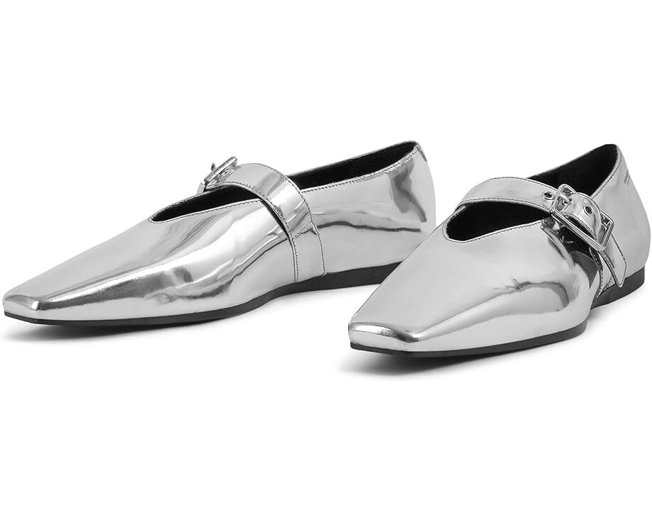 Туфли на плоской подошве Vagabond Shoemakers Wioletta Leather Mary Jane Flats, серебряный
Туфли на плоской подошве Vagabond Shoemakers Wioletta Leather Mary Jane Flats, серебряный