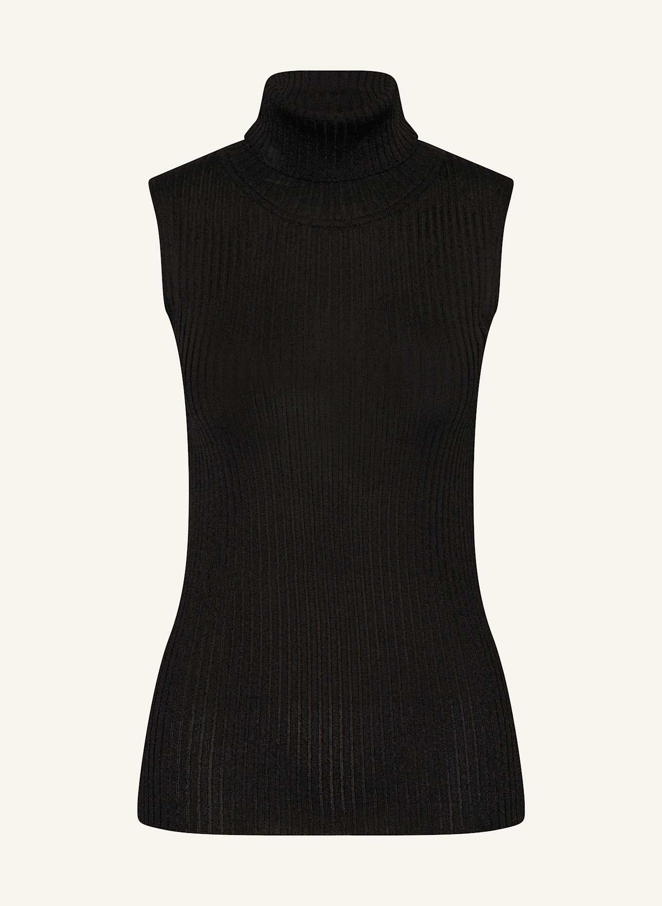 Вязаный топ с блестящей пряжей Mrs & Hugs, черный
Вязаный топ с блестящей пряжей Mrs & Hugs, черный