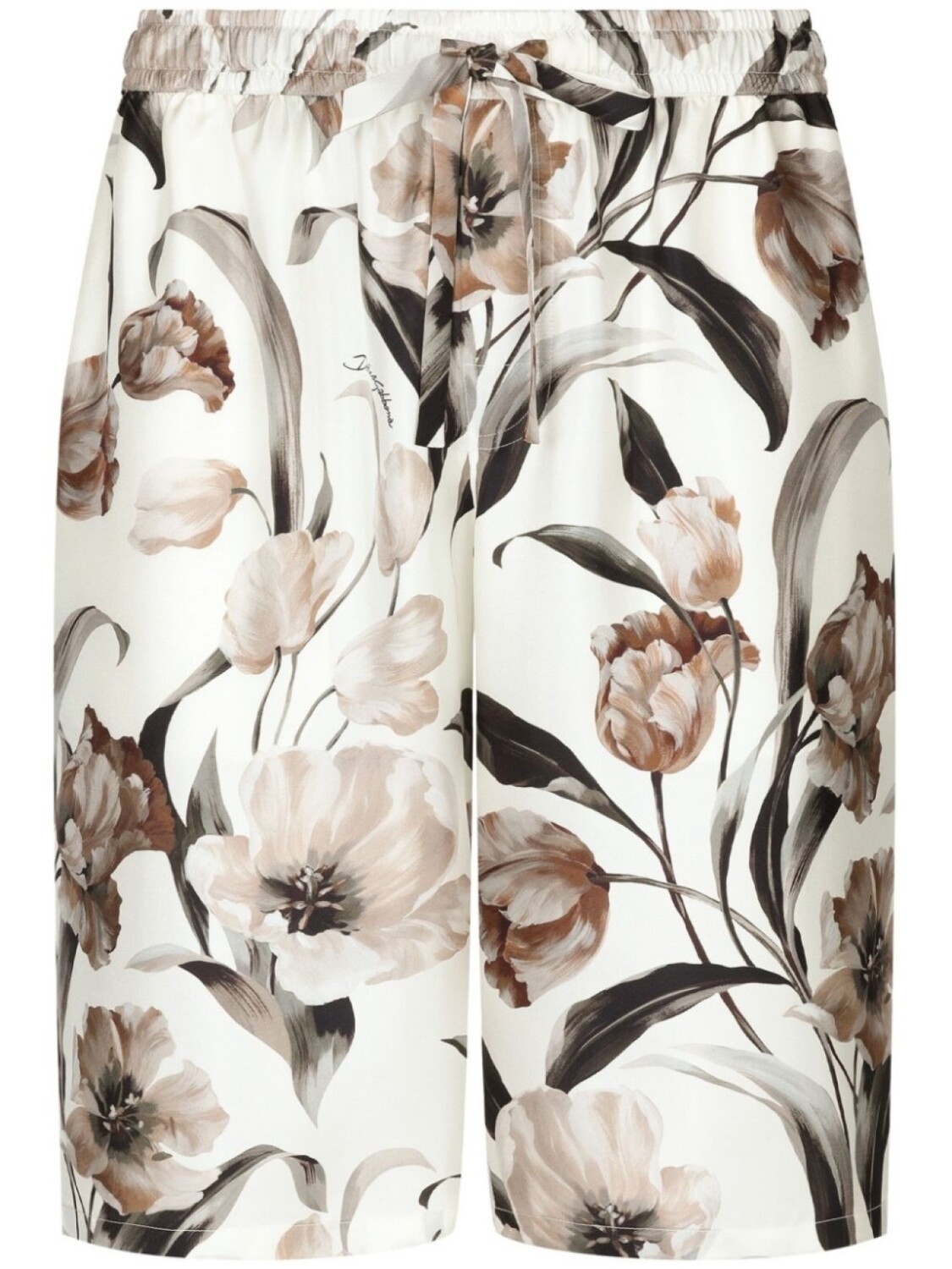 Dolce & Gabbana шелковые шорты с цветочным принтом, белый
Dolce & Gabbana шелковые шорты с цветочным принтом, белый