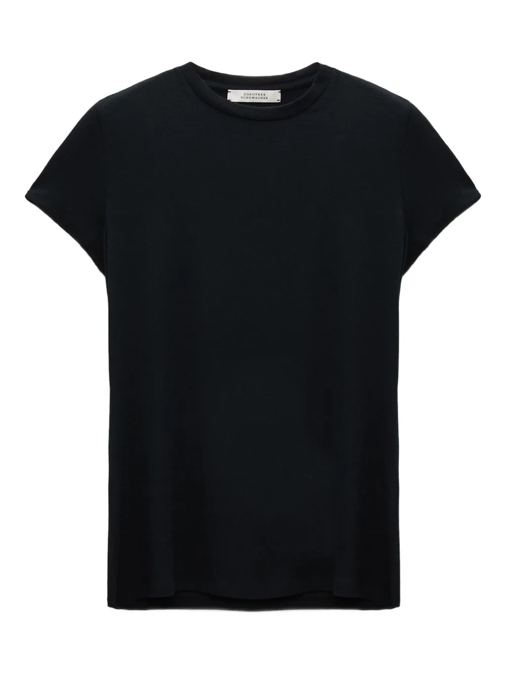 Футболка с круглым вырезом и короткими рукавами Dorothee Schumacher, черный
Футболка с круглым вырезом и короткими рукавами Dorothee Schumacher, черный
