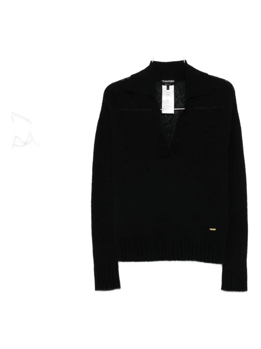 Свитер с воротником поло TOM FORD, черный
Свитер с воротником поло TOM FORD, черный