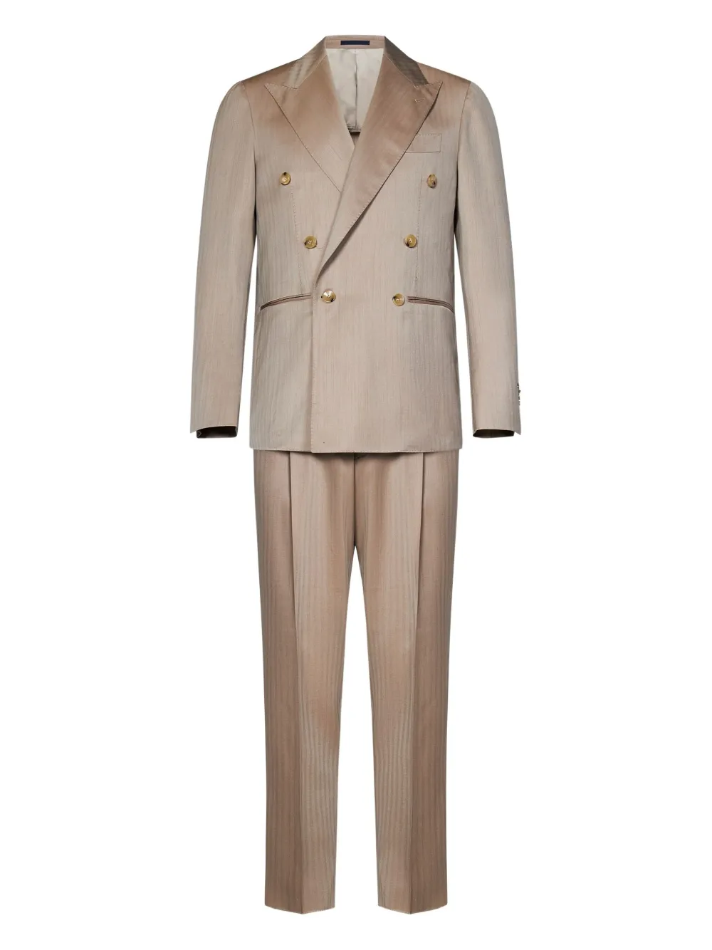 Шерстяной костюм с двубортным пиджаком FRANZESE COLLECTION, коричневый
Шерстяной костюм с двубортным пиджаком FRANZESE COLLECTION, коричневый