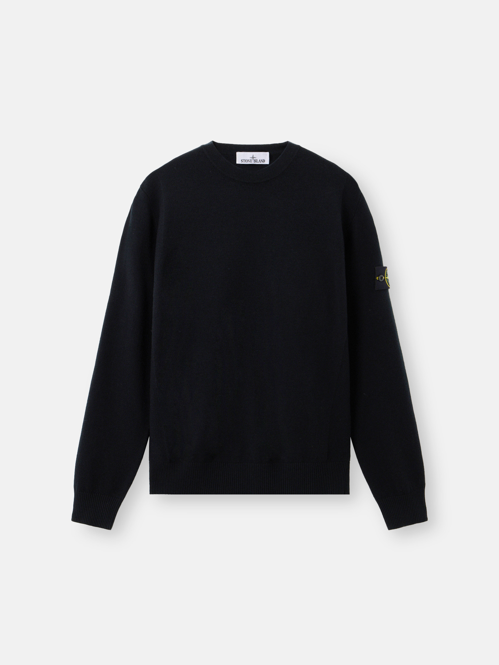 Свитер с круглым вырезом и обратным стежком Stone Island 5100001 STRETCH RWS WOOL, черный
Свитер с круглым вырезом и обратным стежком Stone Island 5100001 STRETCH RWS WOOL, черный