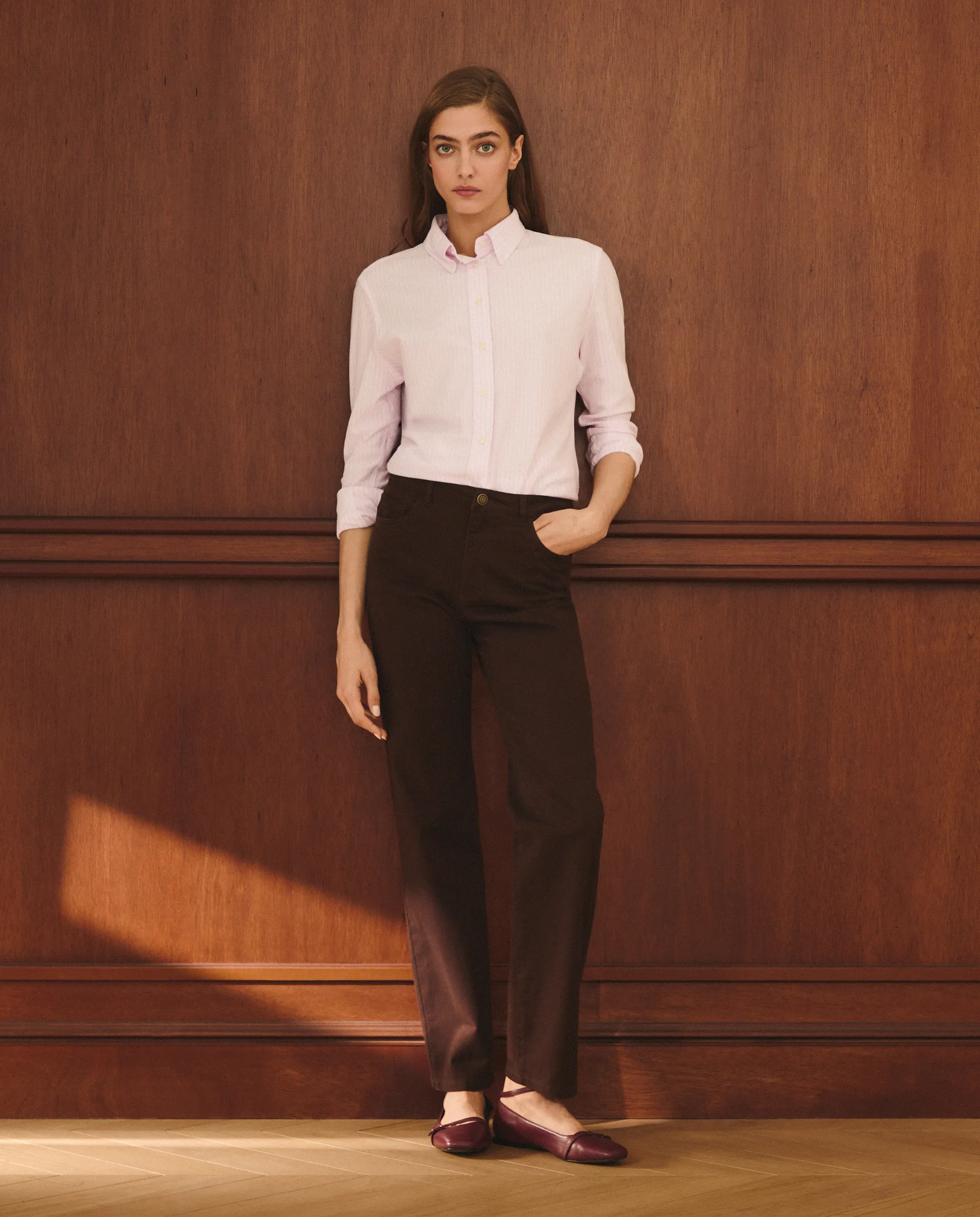 Женские прямые брюки однотонные Lloyd'S, коричневый
Женские прямые брюки однотонные Lloyd'S, коричневый