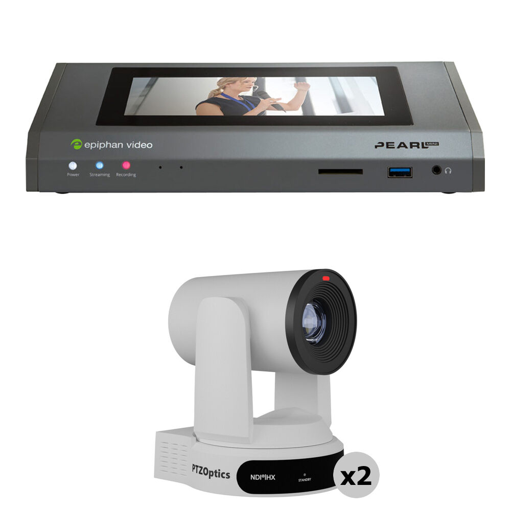 Комплект Epiphan Pearl Mini Live 1080p с двумя камерами PTZOptics Move UHD 4K 30x (белый) 
Комплект Epiphan Pearl Mini Live 1080p с двумя камерами PTZOptics Move UHD 4K 30x (белый)