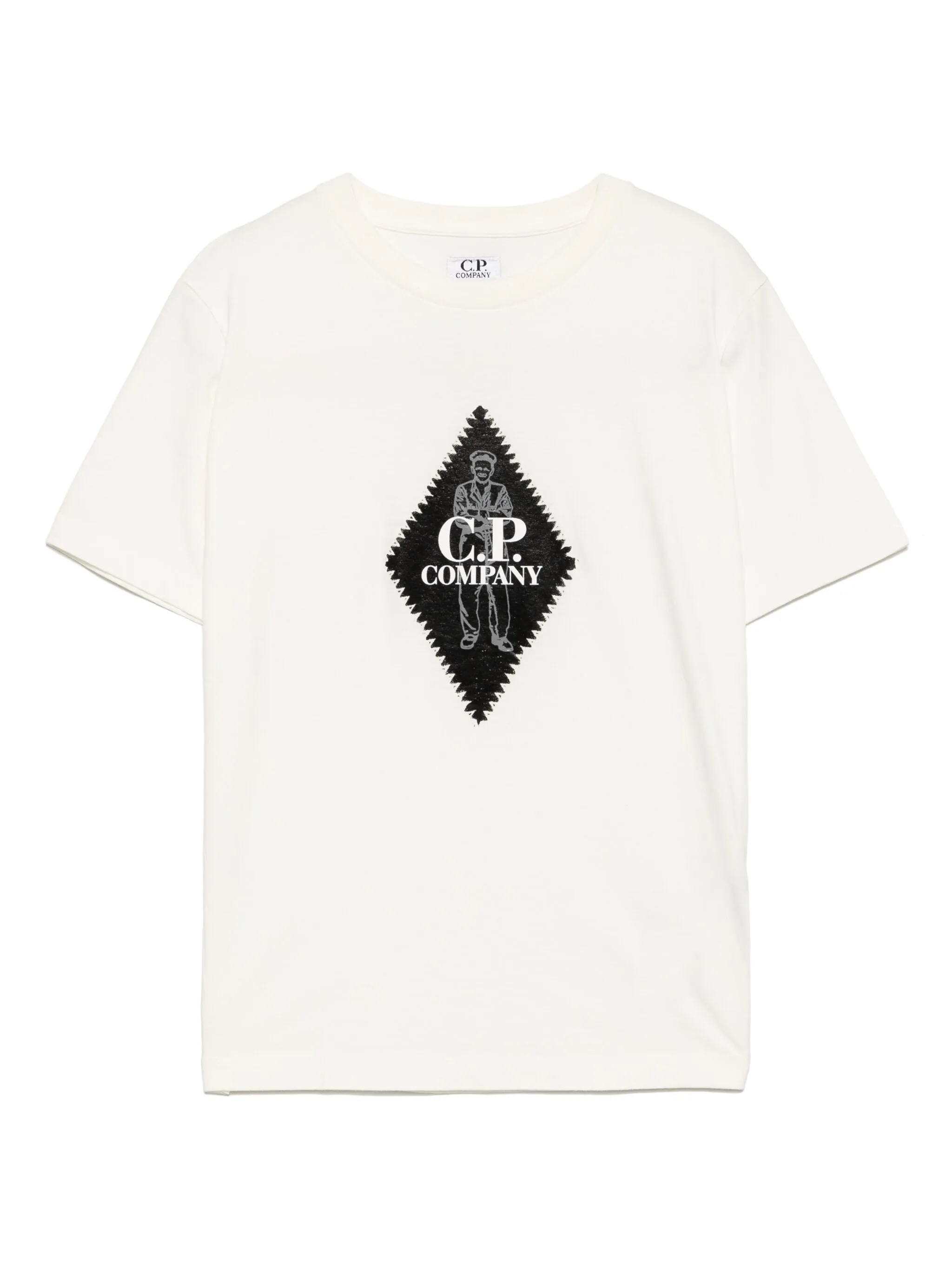 Футболка с графичным принтом C.P. Company Kids, белый
Футболка с графичным принтом C.P. Company Kids, белый