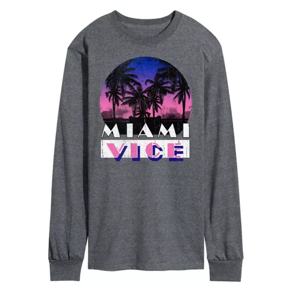 Мужская футболка с длинным рукавом с принтом «Miami Vice That Life» Licensed Character, серый
Мужская футболка с длинным рукавом с принтом «Miami Vice That Life» Licensed Character, серый