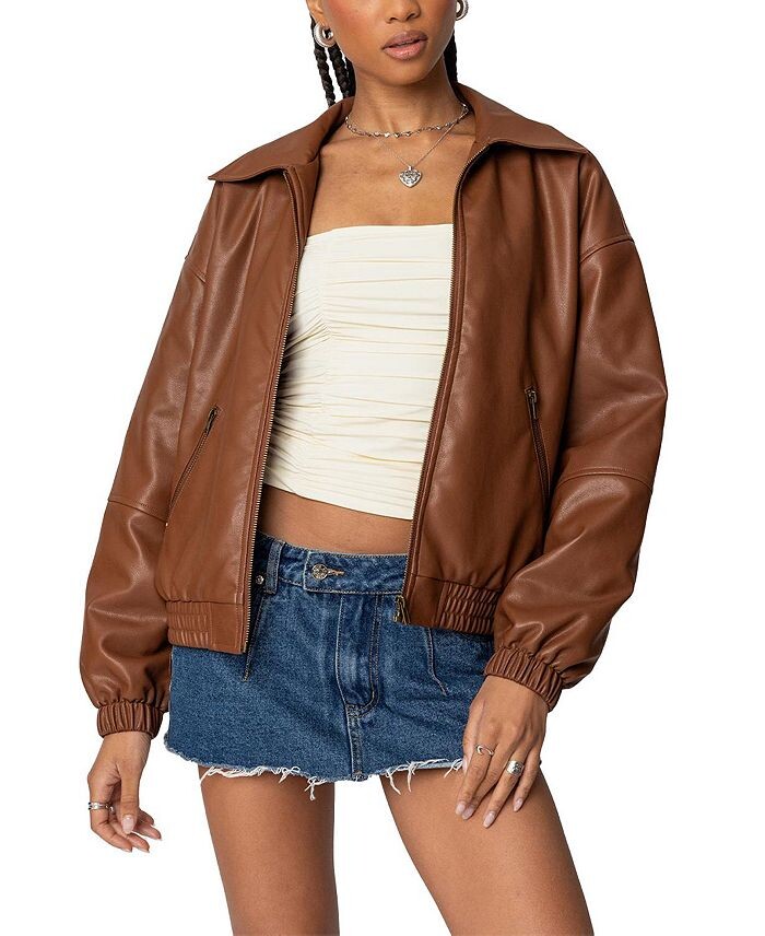 Бомбер Edikted Halley, коричневый
Бомбер Edikted Halley, коричневый