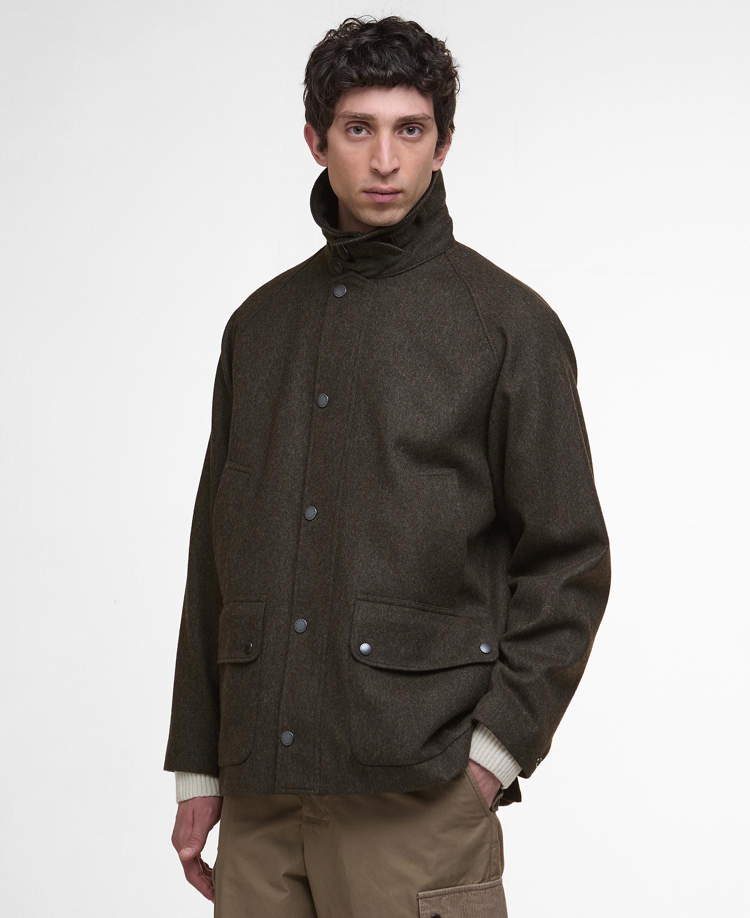 Куртка Barbour Modified Bedale Wool, оливковый
Куртка Barbour Modified Bedale Wool, оливковый