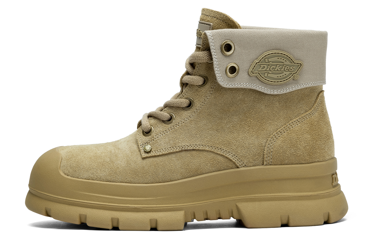 Женские короткие ботинки для улицы абрикосовые Dickies, с подкладкой из флиса 
Женские короткие ботинки для улицы абрикосовые Dickies, с подкладкой из флиса