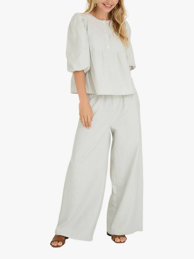 Широкие брюки в полоску от бетти A-VIEW, цвет Dusty Mint
Широкие брюки в полоску от бетти A-VIEW, цвет Dusty Mint