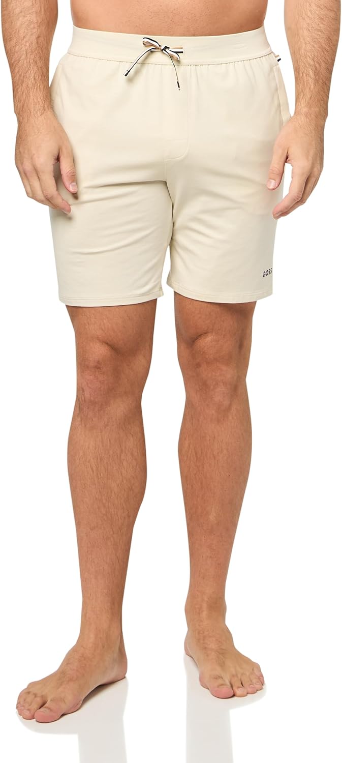 BOSS Мужские мягкие хлопковые шорты для отдыха, Cashew
BOSS Мужские мягкие хлопковые шорты для отдыха, Cashew