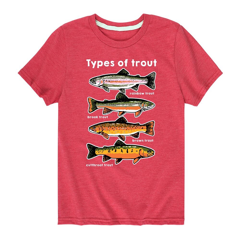 Футболка для рыбалки на форель для мальчиков 8–20 видов Licensed Character, цвет Heather Red
Футболка для рыбалки на форель для мальчиков 8–20 видов Licensed Character, цвет Heather Red