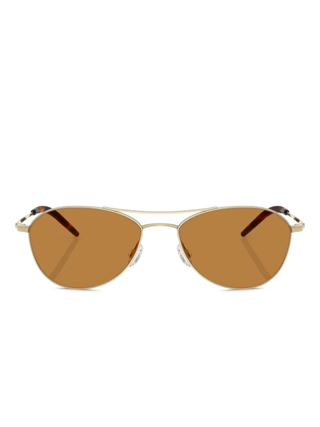 Солнцезащитные очки в металлической оправе с тонированными стеклами Oliver Peoples, золотой
Солнцезащитные очки в металлической оправе с тонированными стеклами Oliver Peoples, золотой