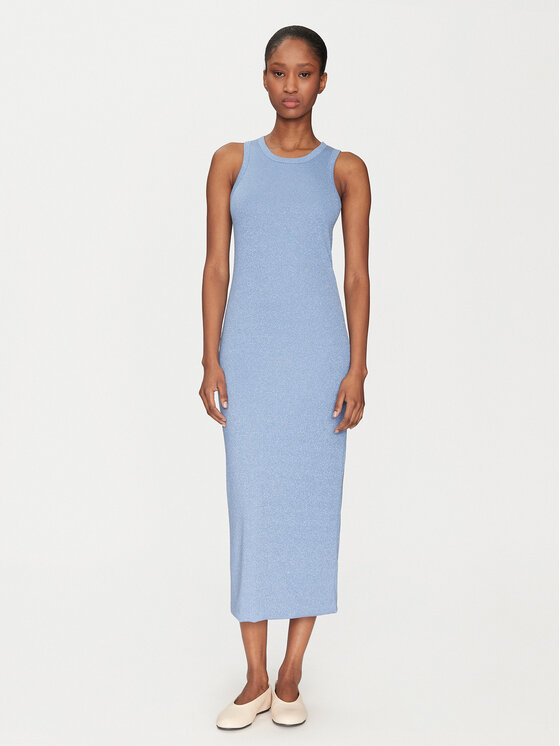 Платье на каждый день обычный крой Torso 2515621011 Marella, синий 
Платье на каждый день обычный крой Torso 2515621011 Marella, синий