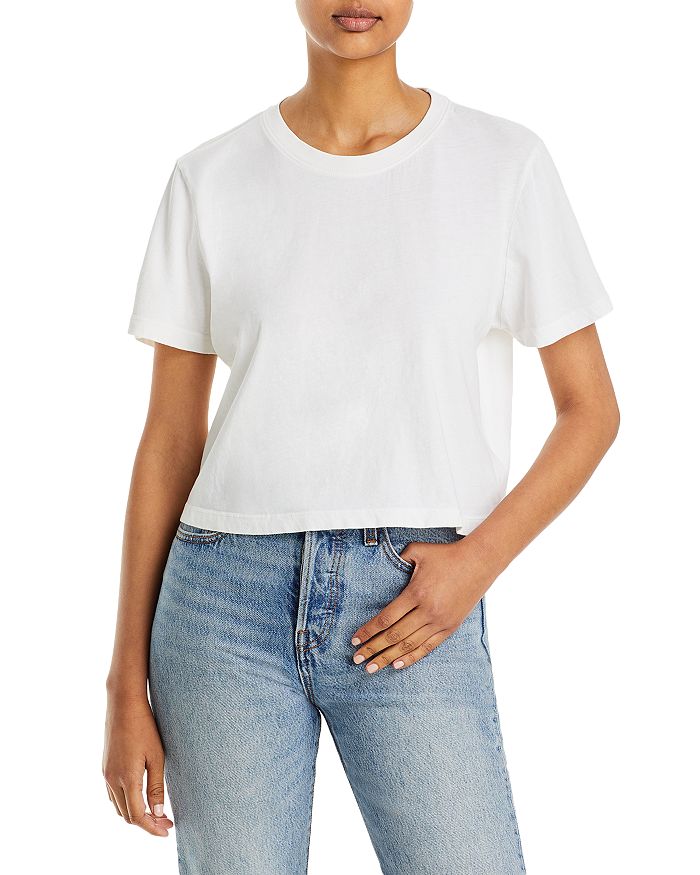 Базовый футболка с круглым вырезом DL1961, белый
Базовый футболка с круглым вырезом DL1961, белый