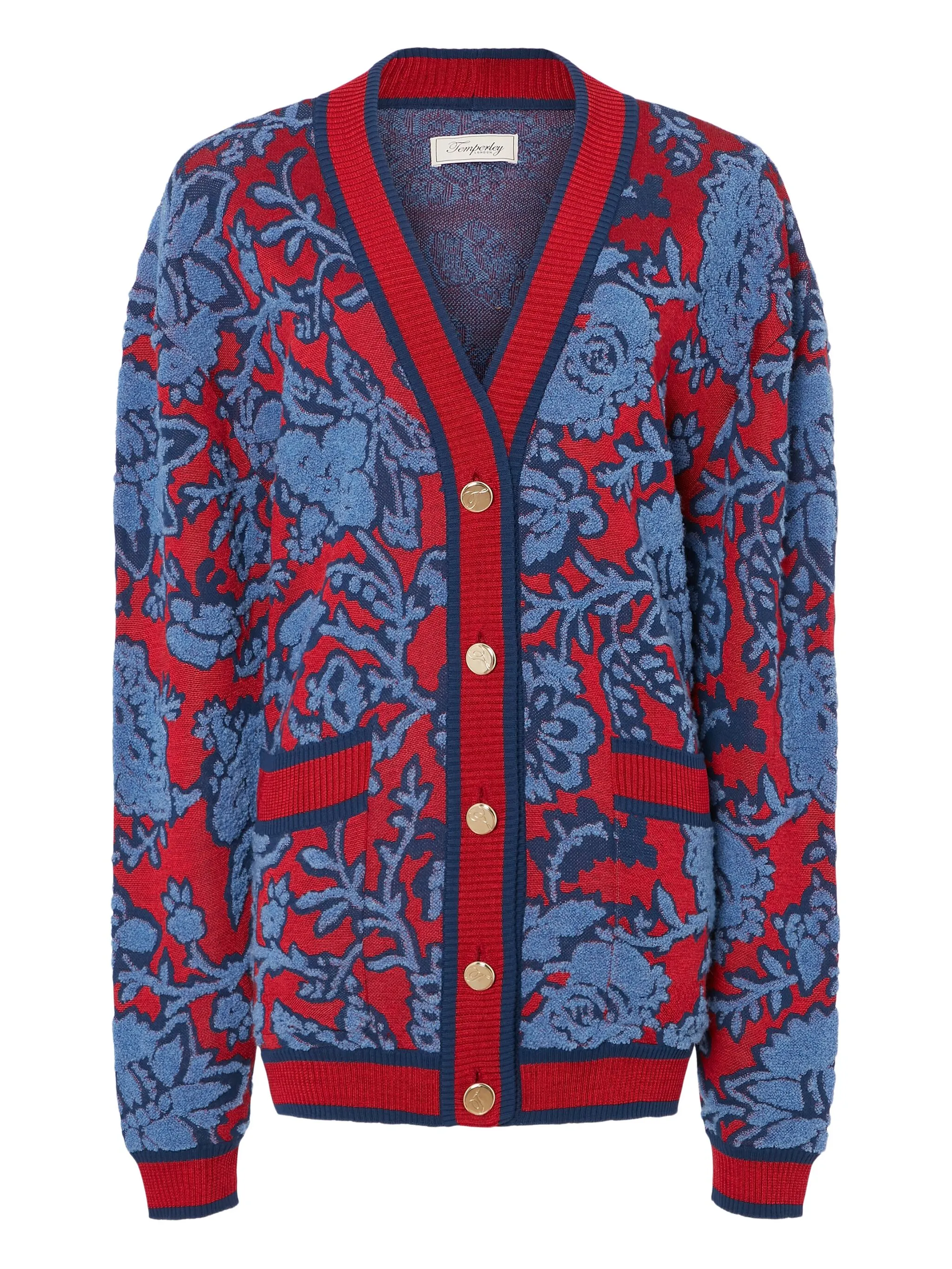 Кардиган Francis с цветочным узором Temperley London, синий
Кардиган Francis с цветочным узором Temperley London, синий