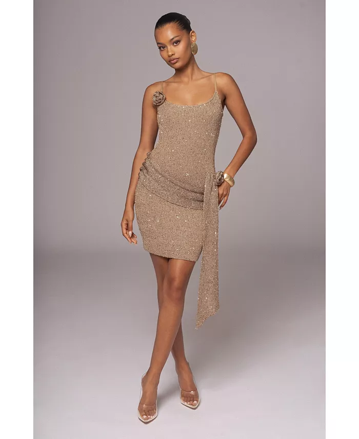 Женское платье с пайетками Golden Dusk JLUXLABEL, золотой
Женское платье с пайетками Golden Dusk JLUXLABEL, золотой