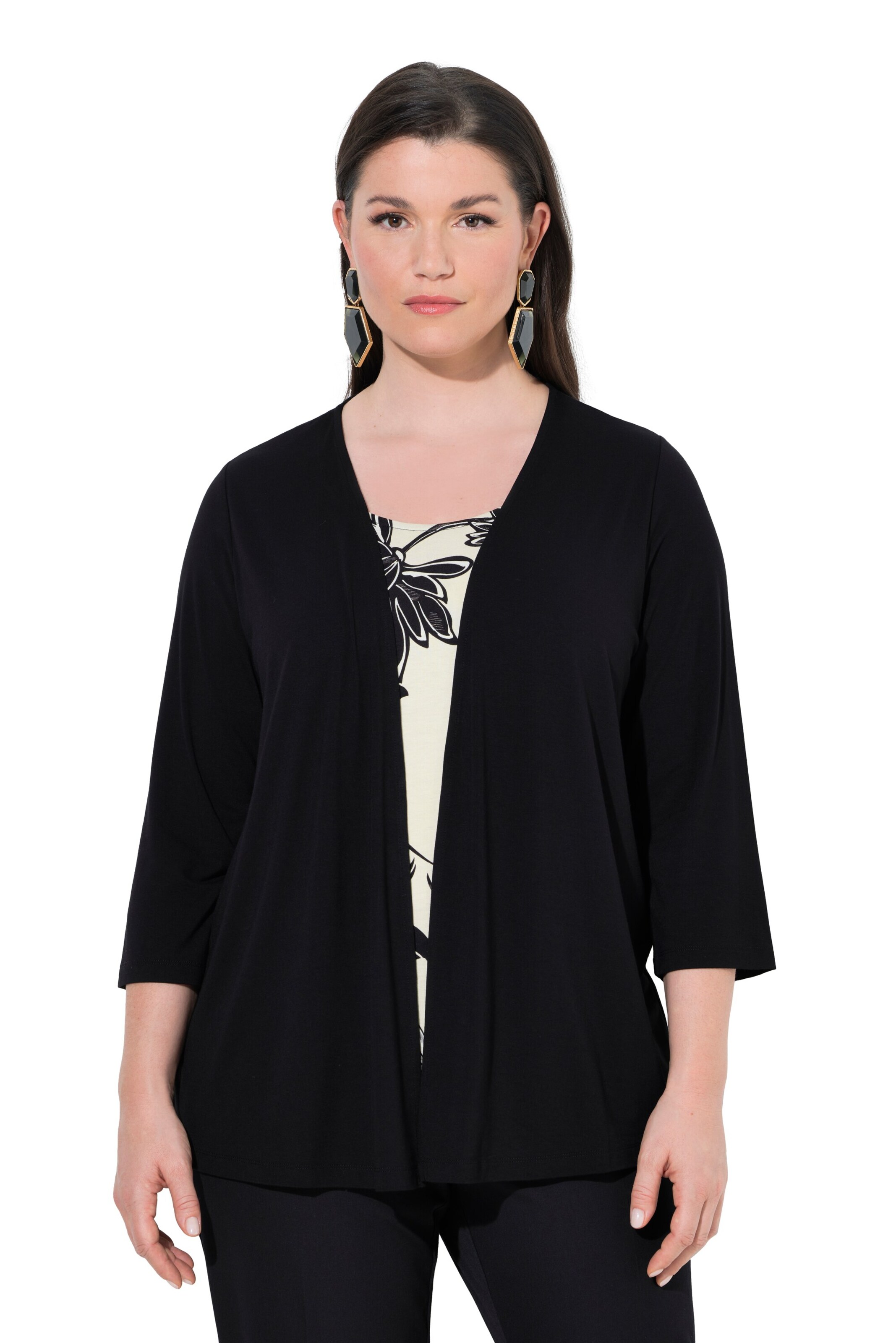 Ulla Popken Лонгслив в черном цвете
Ulla Popken Лонгслив в черном цвете