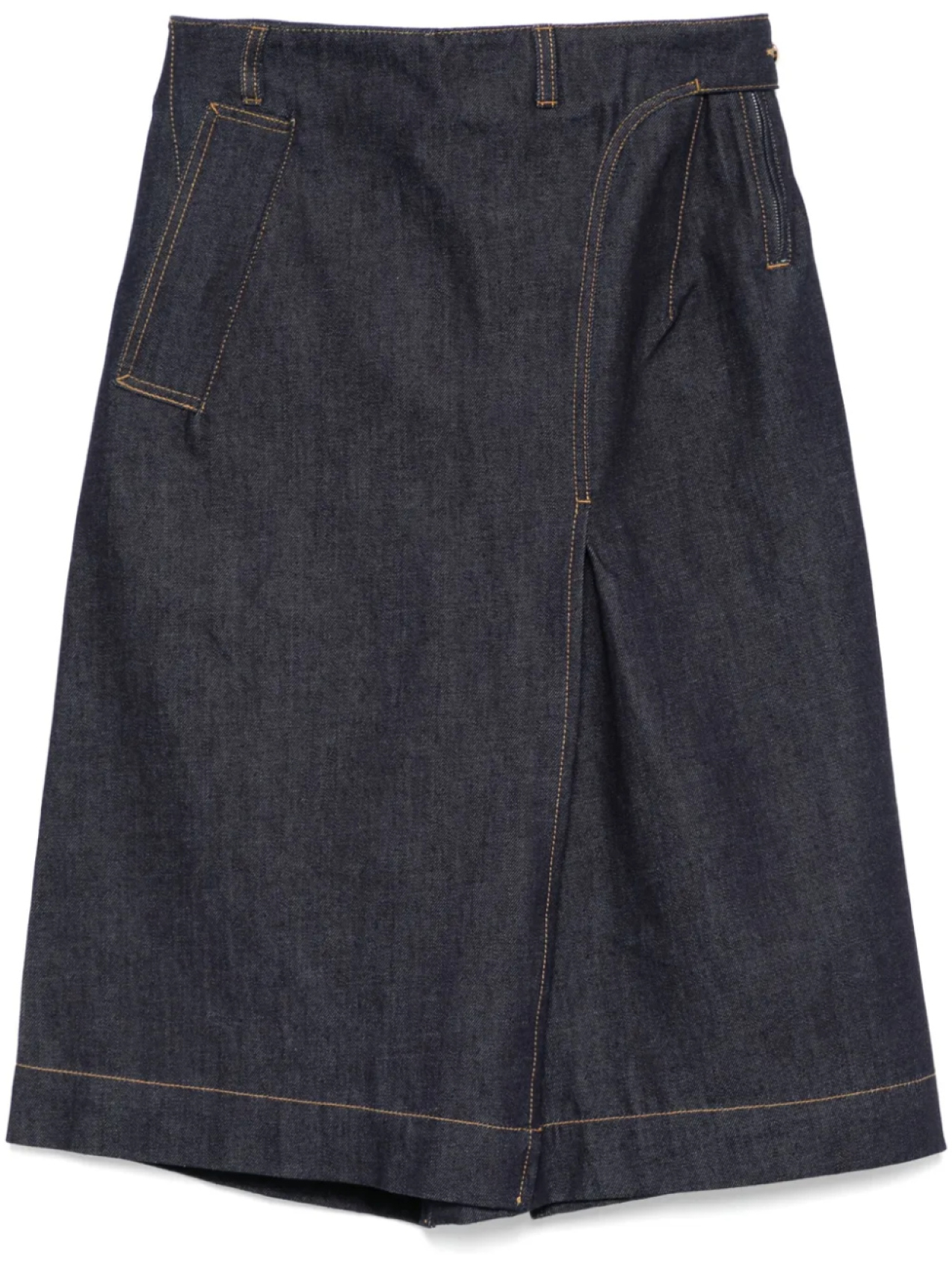 Victoria Beckham джинсовая юбка миди, синий
Victoria Beckham джинсовая юбка миди, синий