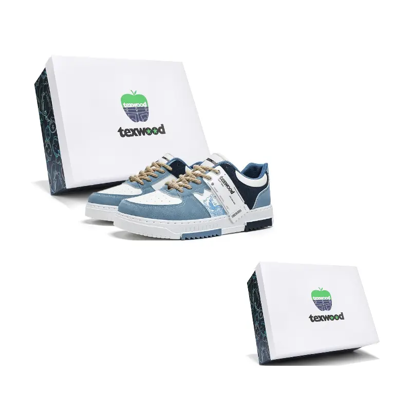 TEXWOOD Змеиный год Зелёная змея Удача Китайский новый год коллекция Лоу-топ скейтборд кроссовки мужские Голубой коробка, цвет Light Blue Box
TEXWOOD Змеиный год Зелёная змея Удача Китайский новый год коллекция Лоу-топ скейтборд кроссовки мужские Голубой коробка, цвет Light Blue Box