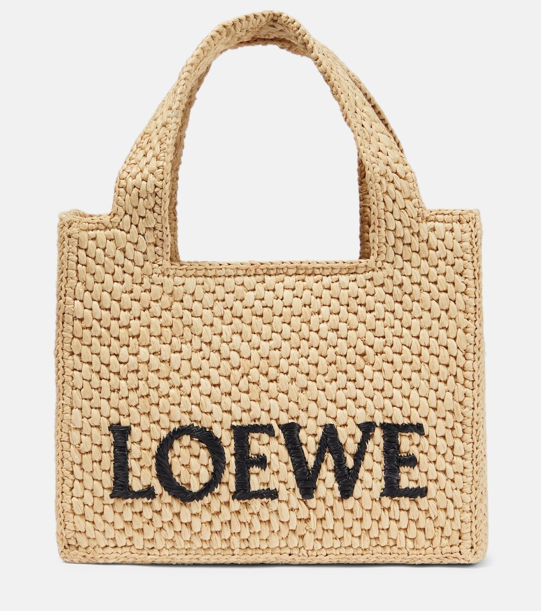 Сумка-тоут paula's из рафии с логотипом ibiza Loewe, бежевый 
Сумка-тоут paula's из рафии с логотипом ibiza Loewe, бежевый