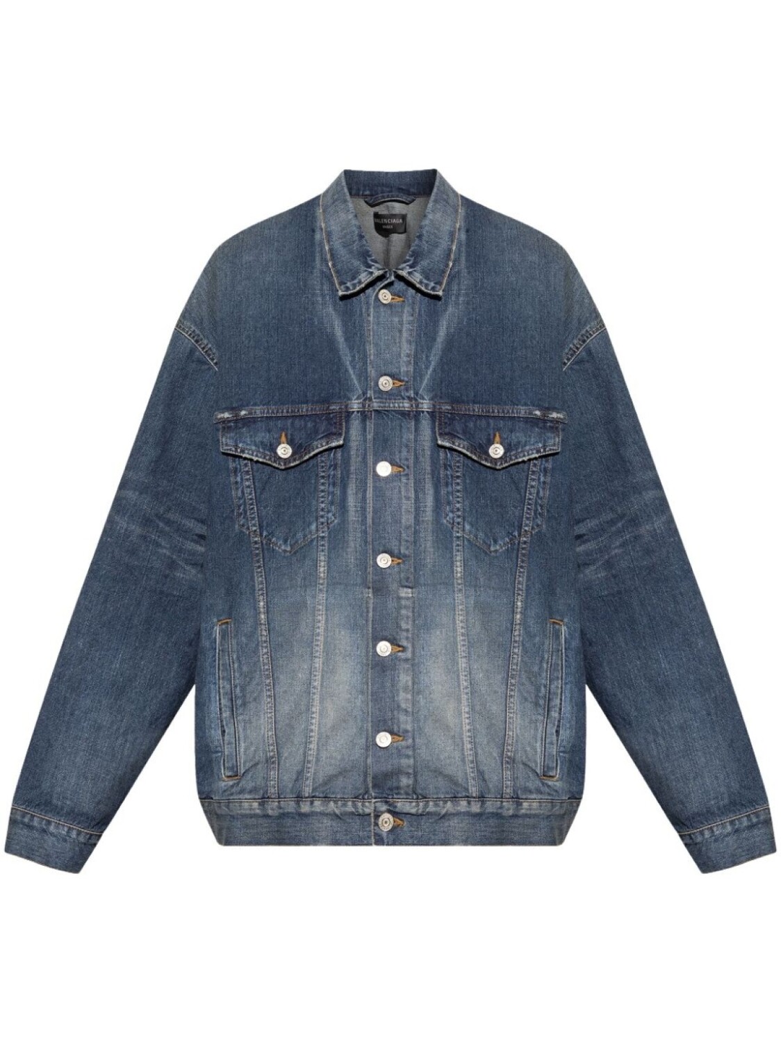 Balenciaga джинсовая куртка с принтом Tape Type, синий
Balenciaga джинсовая куртка с принтом Tape Type, синий