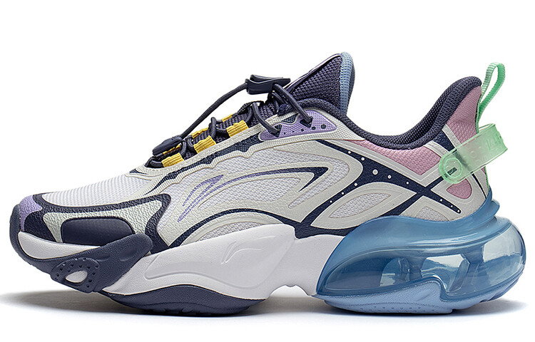 Qi - Детские кроссовки Nebula Kids Lifestyle GS Low-top Молочно-белый/Теневой синий Lining Young, белый 
Qi - Детские кроссовки Nebula Kids Lifestyle GS Low-top Молочно-белый/Теневой синий Lining Young, белый