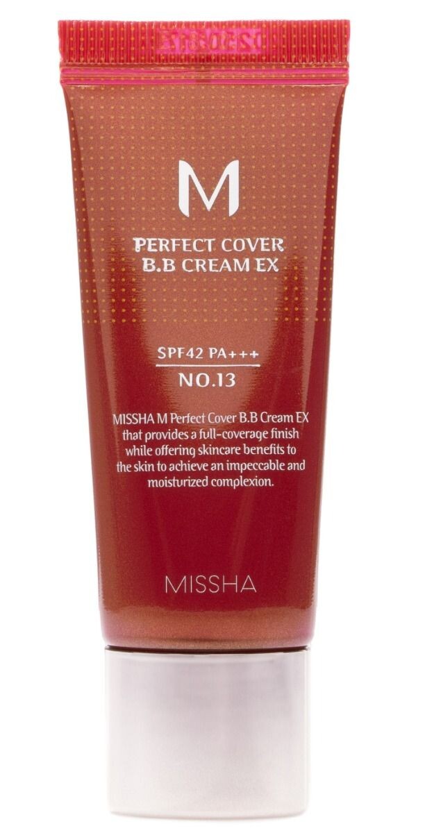 ВВ крем для лица Missha M Perfect Cover BB SPF42 PA+++, 13 Bright Beige
ВВ крем для лица Missha M Perfect Cover BB SPF42 PA+++, 13 Bright Beige