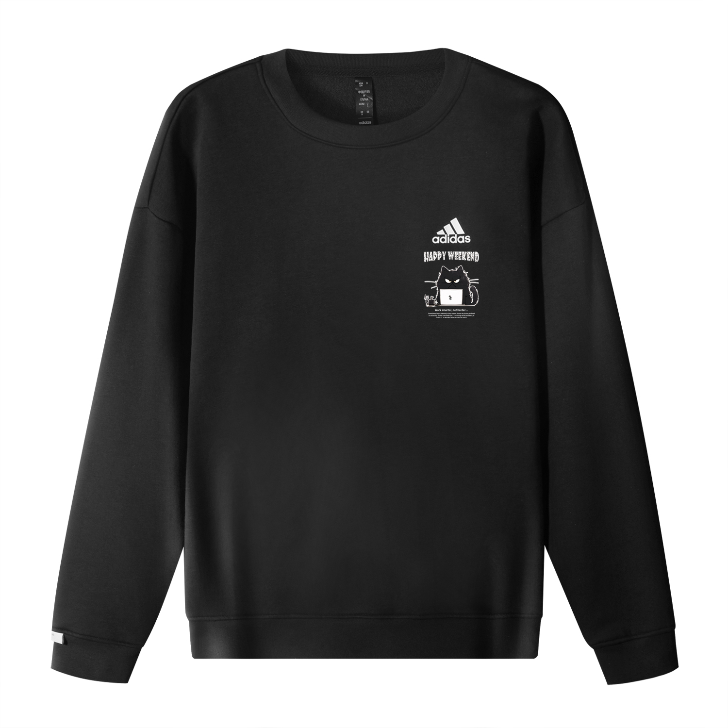 Adidas Свитшот унисекс черный
Adidas Свитшот унисекс черный