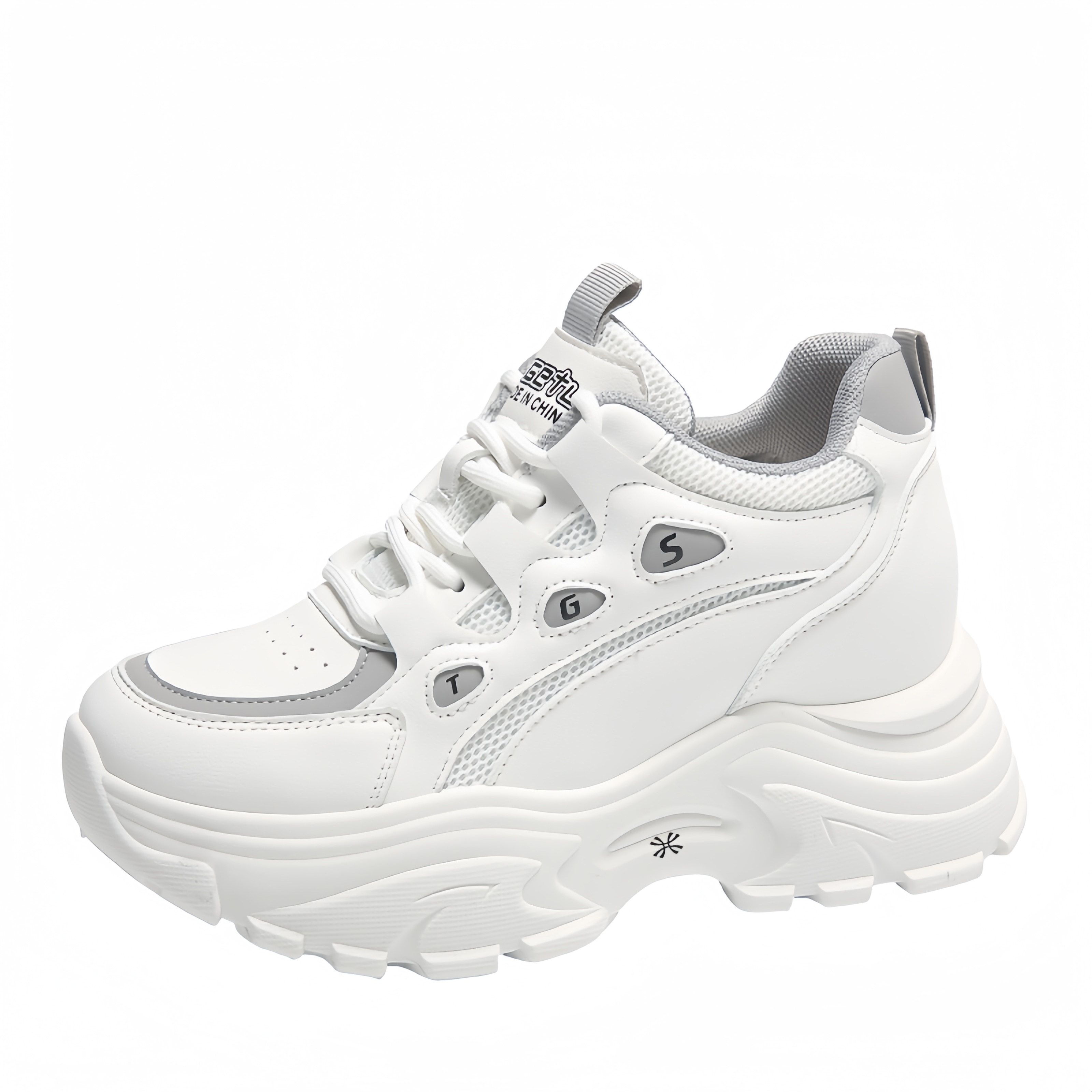 Износостойкая обувь для увеличения роста детей и подростков YUZHAOLIN, серебряный
Износостойкая обувь для увеличения роста детей и подростков YUZHAOLIN, серебряный