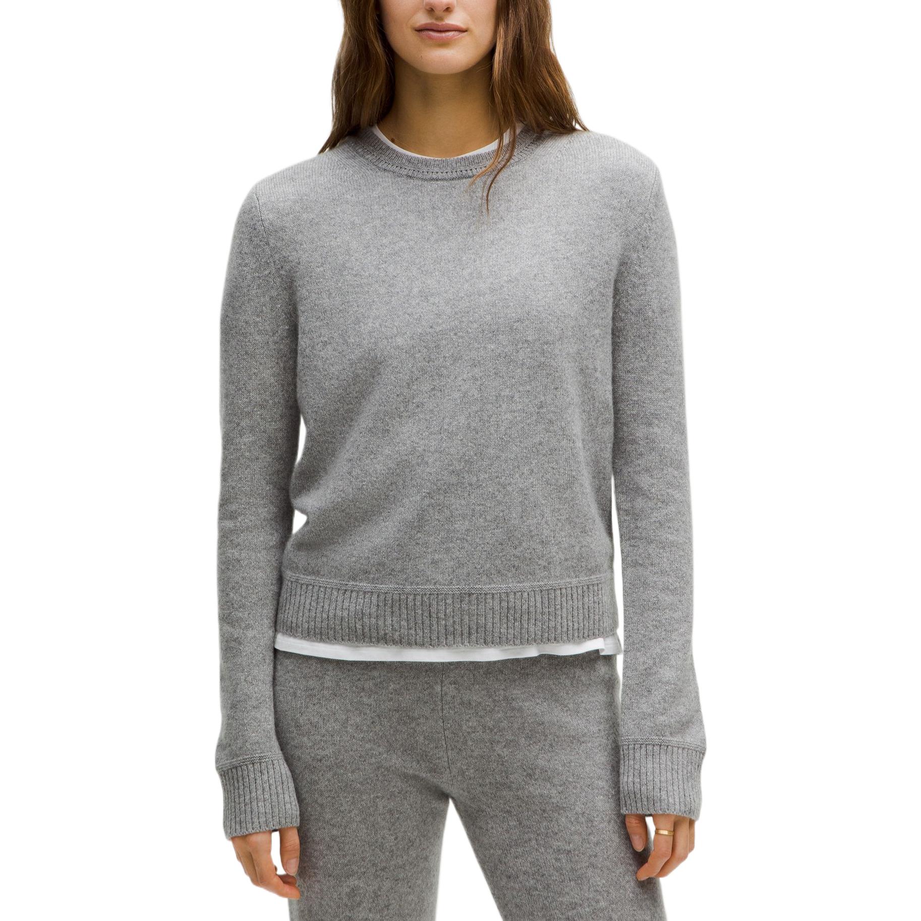 Кашемировый свитер Women's Lululemon, серебро
Кашемировый свитер Women's Lululemon, серебро
