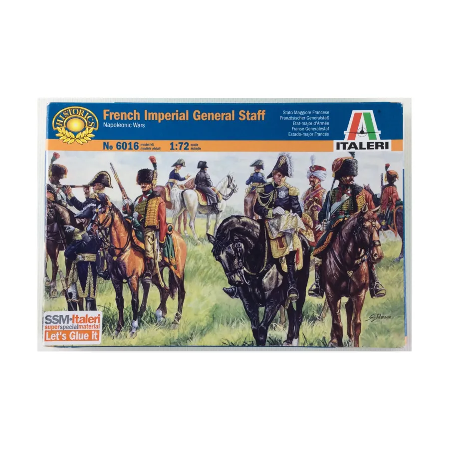 Генеральный штаб Наполеона / Императорской Франции (издание 2006 г.), Waterloo (1:72) (Italeri)
Генеральный штаб Наполеона / Императорской Франции (издание 2006 г.), Waterloo (1:72) (Italeri)
