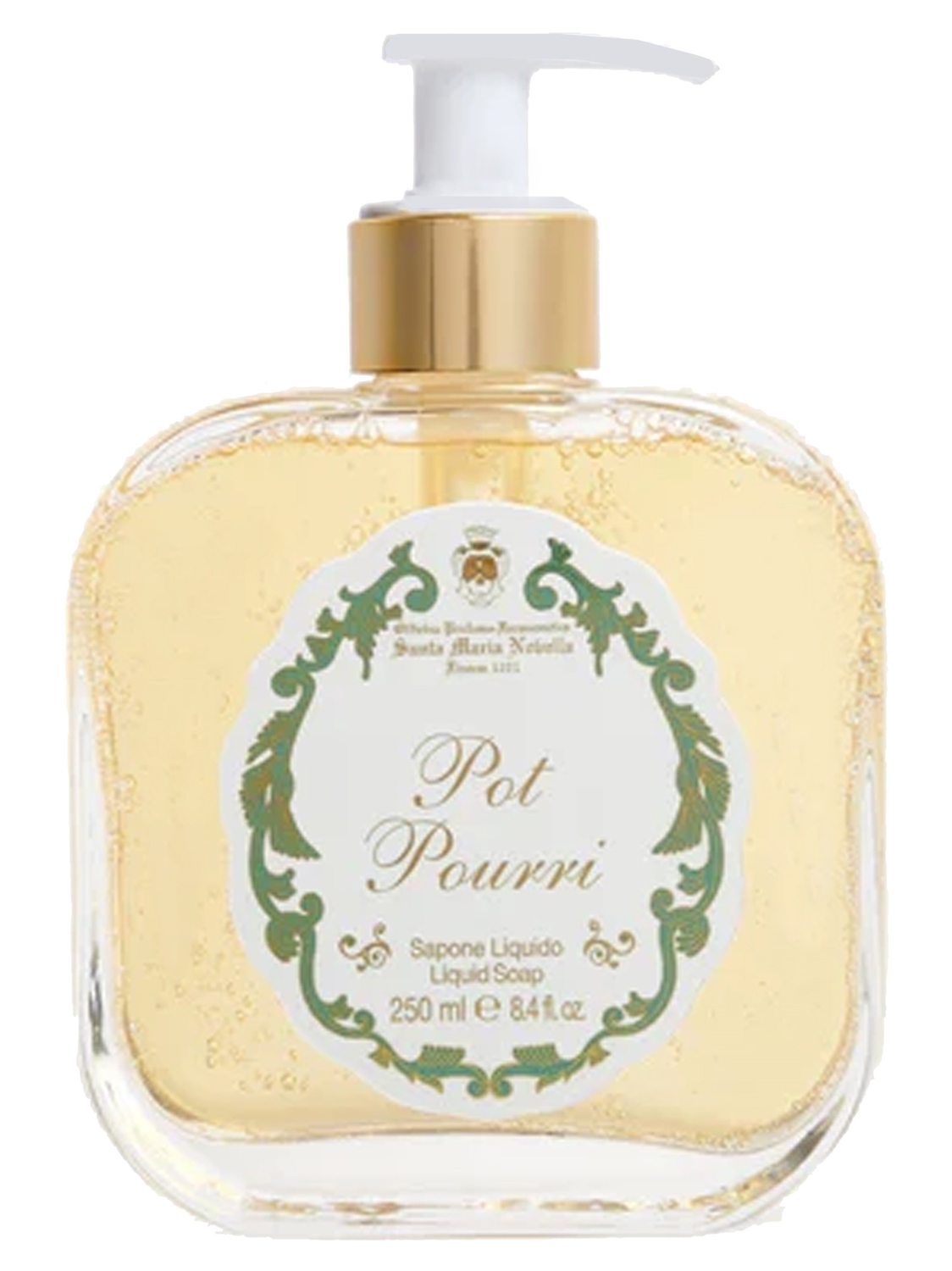 Жидкое мыло "Pot Pourri" 250 мл Santa Maria Novella, зеленый
Жидкое мыло "Pot Pourri" 250 мл Santa Maria Novella, зеленый