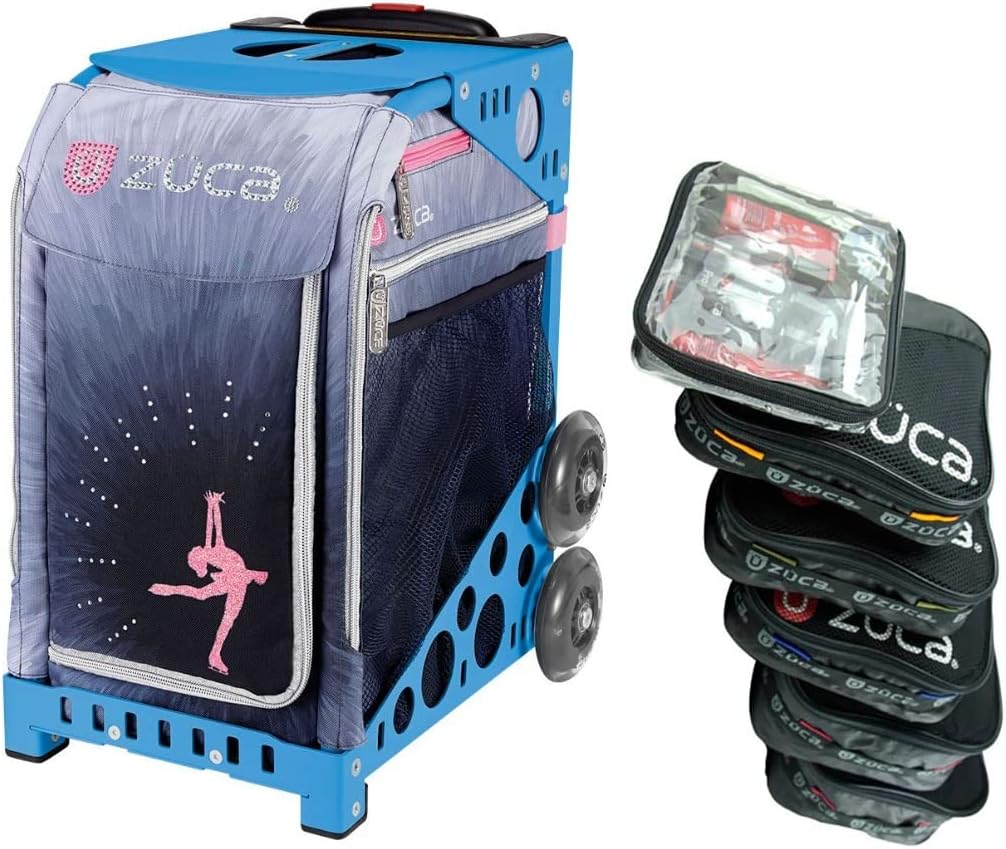 Спортивная сумка-вкладыш ZUCA Ice Dreamz Lux с синей рамкой и специальным набором из 5 упаковочных мешочков + косметичка, Blue
Спортивная сумка-вкладыш ZUCA Ice Dreamz Lux с синей рамкой и специальным набором из 5 упаковочных мешочков + косметичка, Blue