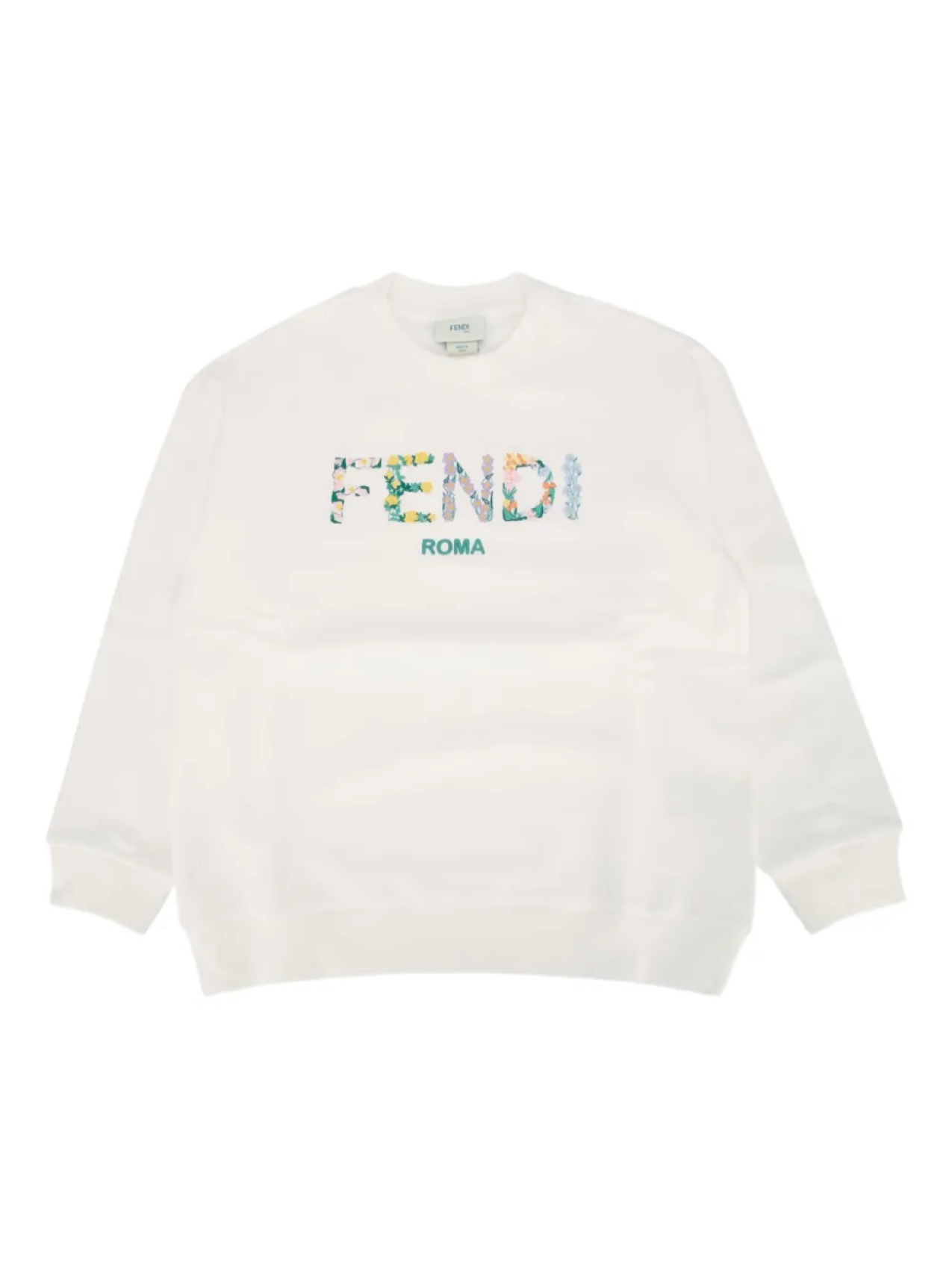 Толстовка с логотипом Fendi Kids, белый
Толстовка с логотипом Fendi Kids, белый