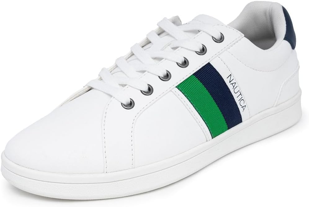 Мужские классические низкие модные кроссовки Nautica, белый/синий/темно-синий
Мужские классические низкие модные кроссовки Nautica, белый/синий/темно-синий