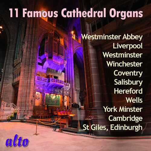 CD диск Eleven Famous Cathedral Organs / Various: Eleven Famous Cathedral Organs (Various Artists) 
CD диск Eleven Famous Cathedral Organs / Various: Eleven Famous Cathedral Organs (Various Artists)