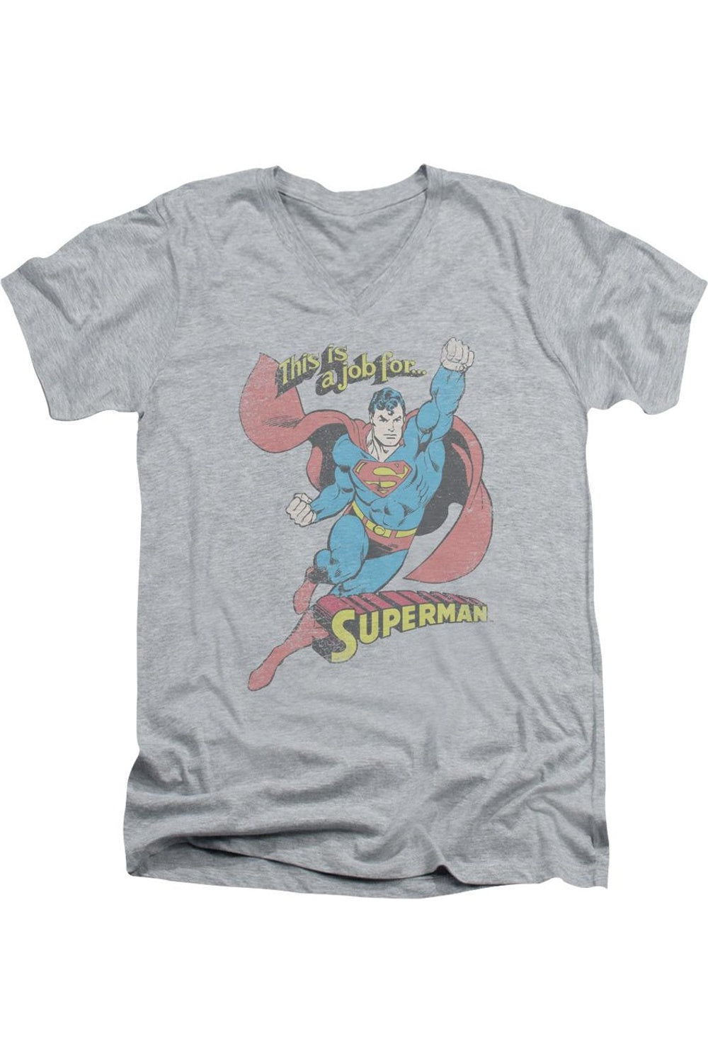 Футболка с коротким рукавом и V-образным вырезом для взрослых с надписью «DC Comics On The Job» Gildan, цвет athletic heather
Футболка с коротким рукавом и V-образным вырезом для взрослых с надписью «DC Comics On The Job» Gildan, цвет athletic heather