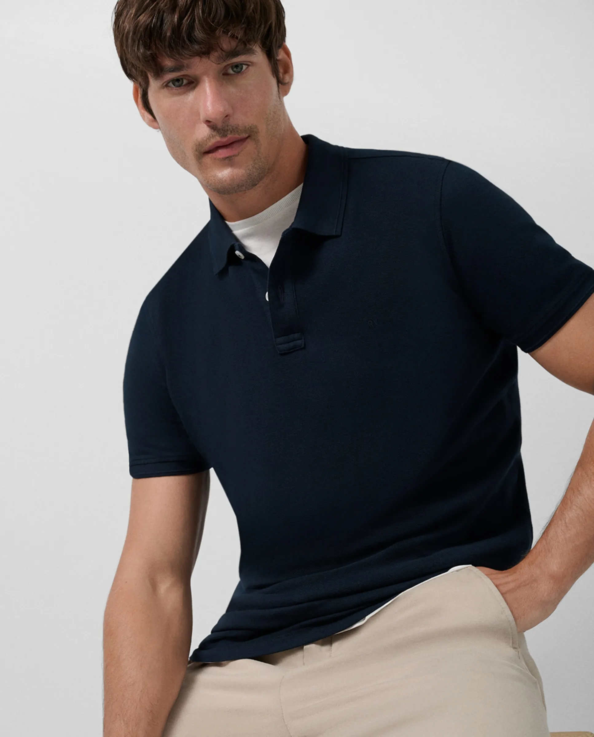 Мужская поло с коротким рукавом Roberto Verino, темно-синий
Мужская поло с коротким рукавом Roberto Verino, темно-синий