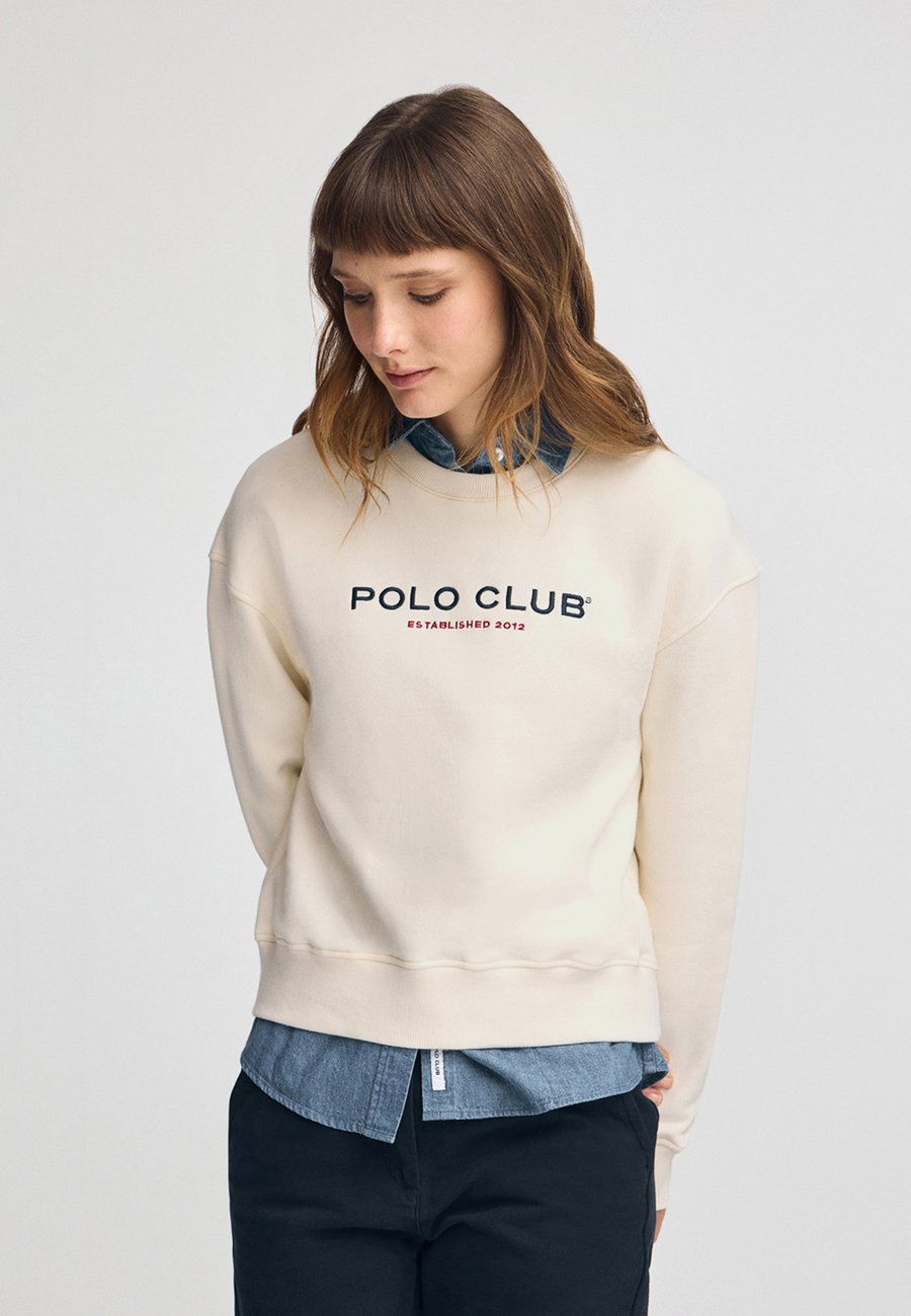 Толстовка Polo Club CREWNECK , Ecru/White
Толстовка Polo Club CREWNECK , Ecru/White