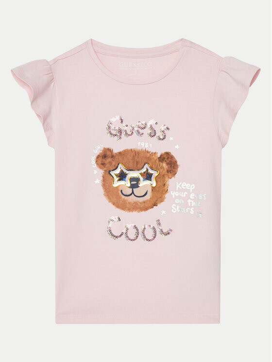 Футболка стандартного кроя Guess, розовый
Футболка стандартного кроя Guess, розовый