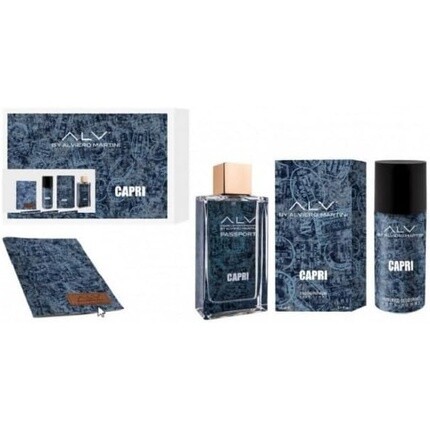 Roberto Capucci Alv By Alviero Martini Capri For Home Eau De Parfum 100ml Spray With Deodorant 150ml And Passport Holder
Roberto Capucci Alv By Alviero Martini Capri For Home Eau De Parfum 100ml Spray With Deodorant 150ml And Passport Holder
