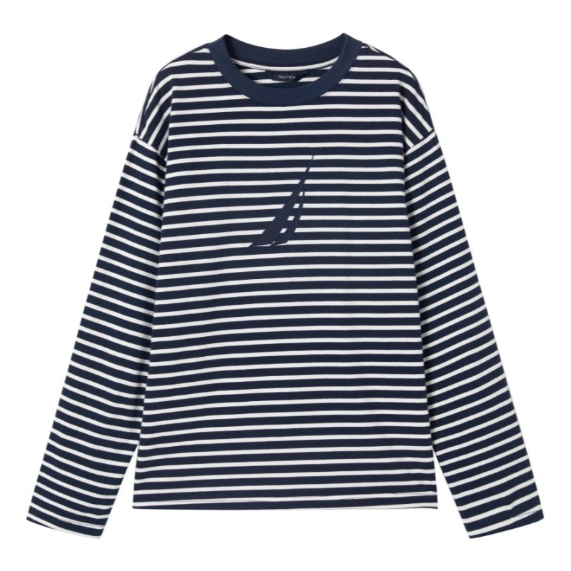 Длинная футболка с длинным рукавом и круглым вырезом для подростков NAUTICA, синий
Длинная футболка с длинным рукавом и круглым вырезом для подростков NAUTICA, синий