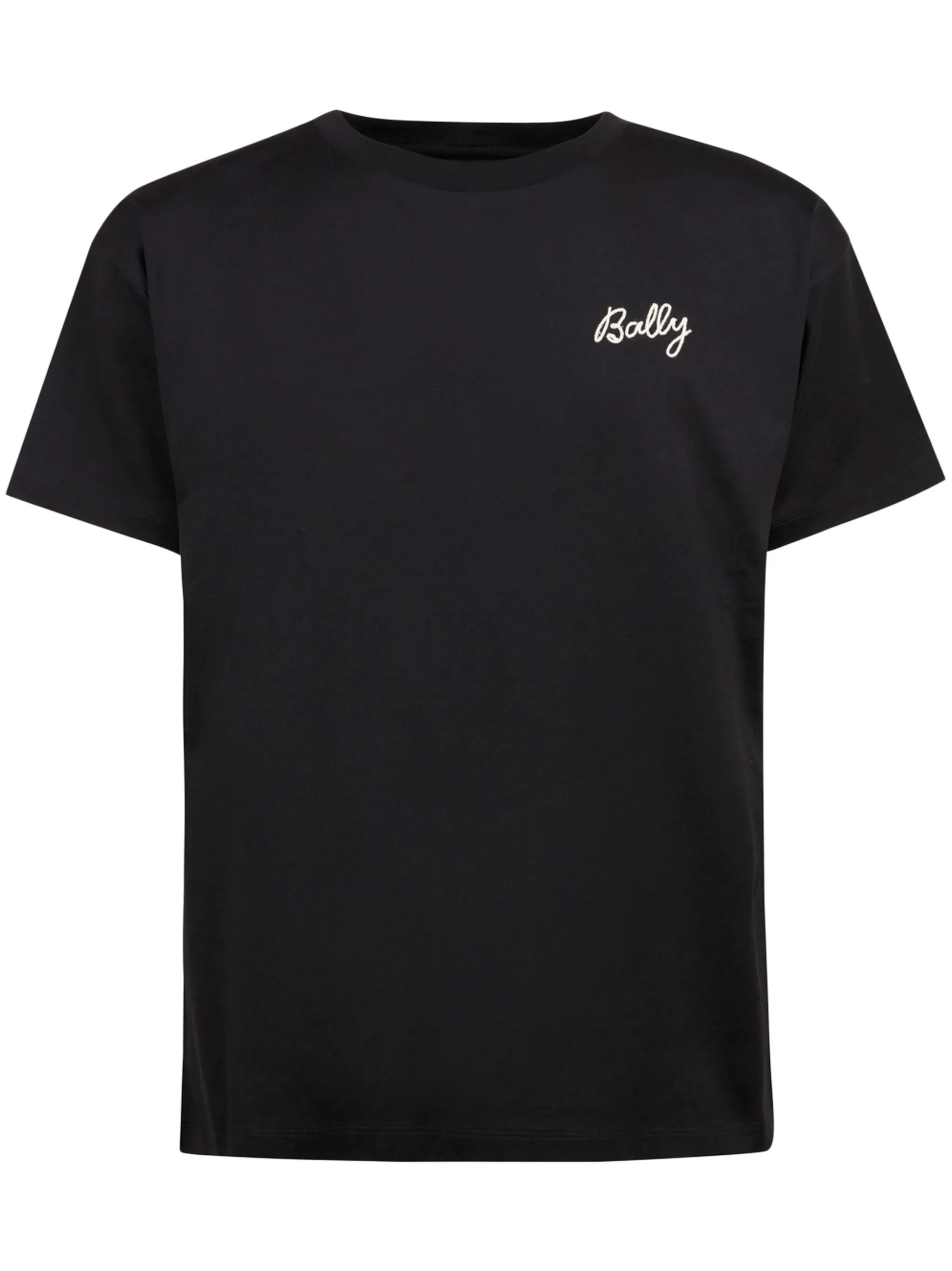 Футболка из органического хлопка с вышитым логотипом Bally, черный
Футболка из органического хлопка с вышитым логотипом Bally, черный
